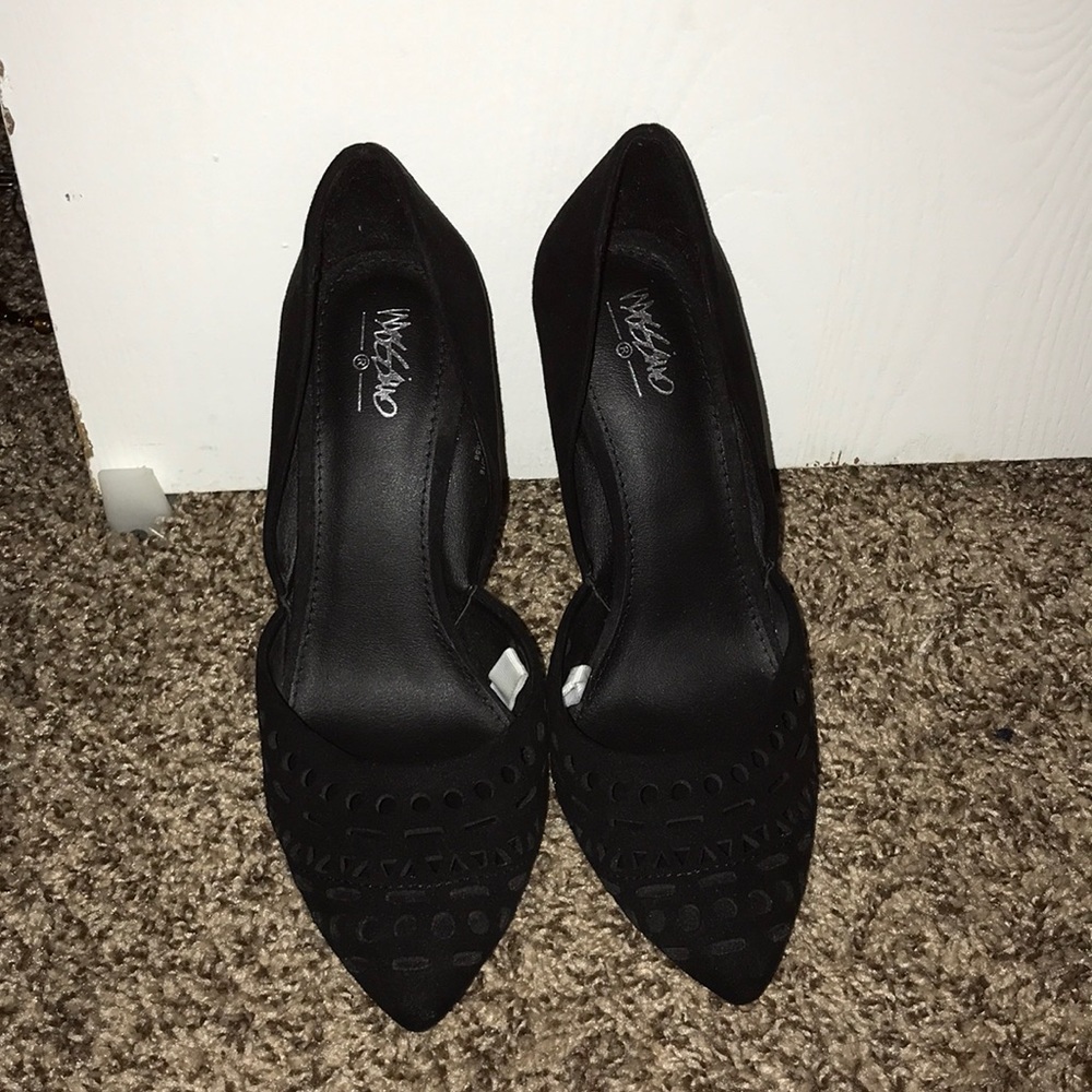 Black heels